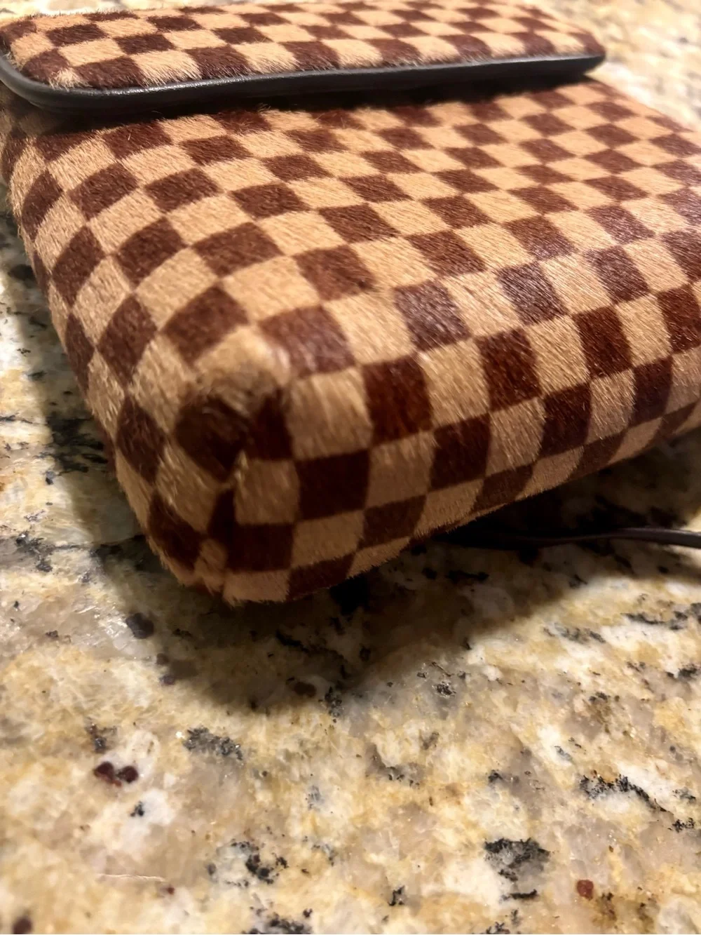 Louis Vuitton Damier Sauvage Gazelle shoulder bag